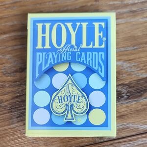NWT Hoyle Deck of Cards Blue Green Polka Dots